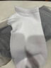 雅鹿襪子男士短襪夏季薄款透氣吸汗運(yùn)動(dòng)休閑商務(wù)純色船襪 混色 5雙 均碼 曬單實(shí)拍圖