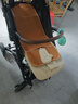 FORSUNNY嬰兒車可坐可躺雙向嬰兒推車輕便折疊減震高景觀遛娃神器兒童推車 一鍵收車推桿換向+遮陽傘蓬 卡其 大童溜娃神器新生兒寶寶手推車 曬單實(shí)拍圖