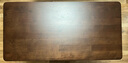 家逸實木折疊書桌學生家用電腦桌學習桌書房辦公桌子胡桃色100cm 曬單實拍圖