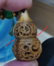 DL 1998胖東來(lái)品質(zhì)空瓶吊墜可打開(kāi)裝朱砂的子容器小瓶空心隨身透明情侶盒 綠檀木葫蘆香囊【手機鏈】 曬單實(shí)拍圖