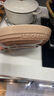 酷彩（Le Creuset）法國炻瓷深盤(pán)冷熱菜盤(pán)餃子盤(pán)家用餐具餐盤(pán)水果沙拉20cm卡布奇諾色 曬單實(shí)拍圖