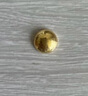 山東黃金金盈珠1gAu9999投資金 投資黃金金豆攢金 生日禮物 投資收藏 曬單實拍圖