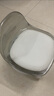 華音軒家用靠背小椅子滑輪矮凳萬(wàn)向輪小凳子兒童帶輪子塑料靠背椅靜音 曬單實(shí)拍圖