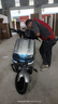 臺鈴電動(dòng)摩托車(chē)蒼穹100公里長(cháng)續航電動(dòng)車(chē)1200W高速電摩石墨烯電池72V23Ah外賣(mài)上班代步電瓶車(chē)極致銀 曬單實(shí)拍圖