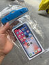 手機配件防水袋漂流手機套潛水包游泳裝備可觸屏神器外賣(mài)專(zhuān)用拍攝水下神器 不帶氣囊款藍色 一件 曬單實(shí)拍圖