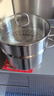 雙立人（ZWILLING）蒸鍋不銹鋼湯鍋蒸籠雙層燃氣灶蒸煮兩用大容量NovaPlus套裝 28cm 曬單實拍圖