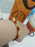 中國黃金（CHINA GOLD）叁福馬黃金手鏈女足金生肖紅繩手串馬年本命年禮物送女友老婆 足金三福馬手串 曬單實(shí)拍圖