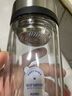 富光雙層玻璃杯 茶水分離泡茶杯 高硼硅水杯子辦公車載男女士京東限定 曬單實拍圖