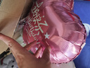 多美憶生日場(chǎng)景布置女孩生日氣球兒童道具氛圍裝飾快樂(lè )桌飄裝扮粉色套餐 曬單實(shí)拍圖