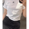 三葉草（Adidas）阿迪達(dá)斯ADIDAS 三葉草女子運動休閑短款短袖T恤 JC8704  M  曬單實拍圖