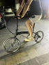 大行（DAHON）順豐發(fā)貨DAHON大行折疊自行車20寸鋁合金運(yùn)動(dòng)單車PKA015 黑色/V剎馬甲線 曬單實(shí)拍圖