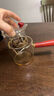 夢(mèng)庭茶壺加厚玻璃不銹鋼過(guò)濾泡茶壺大容量 水壺 1100ml 曬單實(shí)拍圖