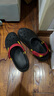 斯凱奇（Skechers）怪獸洞洞鞋男鞋秋季軟底泡泡鞋包頭涼鞋外穿243311 曬單實(shí)拍圖