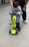 酷騎兒童滑板車二合一多功能童車重力轉(zhuǎn)向靜音1-5歲生日禮物經(jīng)典綠 曬單實拍圖