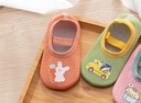 貝瑞加（Babyprints）寶寶學(xué)步襪2雙套嬰兒夏季地板襪室內早教襪套輕薄透氣鞋襪 藍綠L 曬單實(shí)拍圖