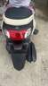 YAMAHA摩托車踏板車巧格i125全新整車國四電噴ZY125T小綿羊巧格 巧格i125/前碟剎/象牙白 曬單實(shí)拍圖