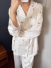 波點(diǎn)蝴蝶結(jié)可愛(ài)真絲睡衣女春夏季桑蠶絲家居服禮盒裝送女友 波點(diǎn)蝴蝶結(jié)【長(zhǎng)袖+長(zhǎng)褲】 L 曬單實(shí)拍圖