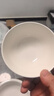 潔雅杰陶瓷碗中式白瓷小碗家用4.5英寸米飯碗喝湯碗面碗套裝10只裝 曬單實拍圖