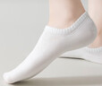三槍【遠旅系列】女士襪子女純棉100%隱形短襪10A抑菌防臭防掉跟襪 曬單實(shí)拍圖