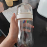 bebebus鉆光奶瓶0-6個(gè)月300ml寶寶ppsu偏心仿母乳防脹氣防嗆奶瓶 曬單實(shí)拍圖