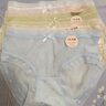 FitonTon5條裝內(nèi)褲女冰絲純欲內(nèi)褲夏季抗菌棉襠性感蕾絲花邊三角褲M 曬單實拍圖