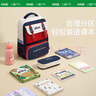 Kocotreekk樹書包小學(xué)生減負(fù)超輕男孩女生1年級背包大容量兒童書包紅M 曬單實(shí)拍圖