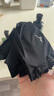 美津濃（MIZUNO）健身手套男女半指騎行訓練單杠引體向上擼鐵器械防滑B593黑色大碼 曬單實(shí)拍圖