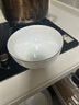 錦秋堂 景德鎮(zhèn)陶瓷器 家用骨瓷碗 散件單買任意組合不燙手手工鑲金邊 7英寸面碗 曬單實(shí)拍圖