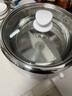 谷田石316不銹鋼電火鍋家用分體式蒸煮兩用智能多功能多用途電煮鍋304電炒鍋4L5升可拆洗0涂層 4升316不銹鋼+304蒸籠 曬單實(shí)拍圖