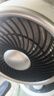 VCJ【德國品牌】空氣循環(huán)扇電風(fēng)扇家用臺式桌面節能輕音 機械旋鈕可搖頭3m線(xiàn) DQ19R 曬單實(shí)拍圖