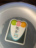 歐科弘塑料餐盒硅膠密封保鮮盒食品盒食品級大容量收納盒冰箱保鮮微波爐 圓形- 單件裝 1700ml -H018 透明 曬單實(shí)拍圖