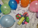 極度空間 氣球生日場(chǎng)景布置表白裝飾道具氣球套裝婚房布置50只+氣筒 曬單實(shí)拍圖
