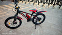鳳凰（Phoenix）兒童自行車(chē)山地車(chē)男女學(xué)生腳踏車(chē)6-15歲童車(chē) 霸道 黑紅色 20寸 曬單實(shí)拍圖