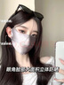 Siggi真絲防曬面罩口罩女夏防紫外線(xiàn)出游遮臉100%桑蠶絲面罩女送女生 曬單實(shí)拍圖
