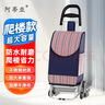 阿蒂亞 買(mǎi)菜手拉車(chē) 輕便家用小推拉桿拖車(chē)便攜購物車(chē)老人爬樓神器可折疊 曬單實(shí)拍圖
