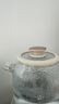美的（Midea）花漾0膠水全玻璃全自動養(yǎng)生壺 多功能煮茶壺 母嬰燒水壺恒溫電熱水壺煮茶器花茶壺1.2L YS12B102 曬單實拍圖