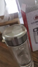 日本進(jìn)口品質(zhì)鋼化鵝蛋杯玻璃杯茶葉杯子隔熱保溫水杯雙層鵝蛋杯男 鋼本色 700ml 曬單實(shí)拍圖