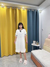 莫代爾睡裙女夏季莫代爾短袖睡衣裙子2025年新款薄款夏天冰絲連衣裙 1124暖白 L 曬單實(shí)拍圖