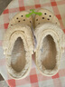 卡駱馳（CROCS）貝雅暖絨克駱格洞洞鞋|206633 冬日白-11S 40(250mm)  曬單實(shí)拍圖