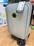 Airwheel愛爾威電動行李箱可騎行拉桿箱可坐可代步鋁框箱包20英寸登機箱 曬單實拍圖