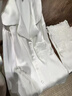 真絲睡衣女春秋季白月光輕奢水溶蕾絲花邊家居服七夕送女友禮盒裝 白月光【長(cháng)袖+長(cháng)褲】輕奢甜美 L 100-120斤 曬單實(shí)拍圖