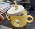 蘇泊爾兒童牛奶杯1-3歲吸管杯喝水喝奶瓶帶刻度玻璃直飲杯KGF80DL10 曬單實(shí)拍圖