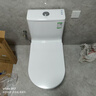 九牧（JOMOO）11322-2-2/41KB-1 抗菌一級水效大沖力浴室馬桶虹吸坐便器400坑距 曬單實(shí)拍圖