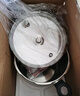 雙喜（DOUBLEHAPPINESS）高壓鍋304不銹鋼燃氣電磁爐兩用防爆家用壓力鍋巧銳22cm/5L 曬單實(shí)拍圖