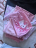 梵迪拉（F.DYRAA）&Hellokitty兒童泳衣女海長袖防曬A類游泳二件套KC422C015粉色130 曬單實拍圖