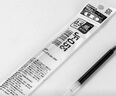 斑馬牌（ZEBRA）RJF5按動(dòng)筆芯0.5mm黑色中性筆替芯適用JJ15 JJ55 JJZ58 JJZ15W等系列簽字筆 10支 曬單實(shí)拍圖