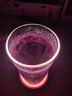 滿弓德國品質(zhì)發(fā)光杯墊發(fā)光底座無線充電小夜燈觸摸LED水晶酒瓶魚杯墊 8cm擴(kuò)散板白光 光槽7cm 曬單實(shí)拍圖
