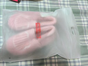京東京造家居包腳棉拖鞋輕簡(jiǎn)毛絨保暖包跟棉拖鞋女款 花簇粉40-41 JZ-3222 曬單實(shí)拍圖