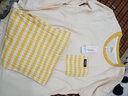 都市麗人女士睡衣女100%純棉長(cháng)袖長(cháng)褲秋季安心全棉家居服可外穿淺杏L 曬單實(shí)拍圖