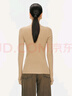 JNBY【商場同款】24冬新品針織衫高領毛衫5O0311070 253/茶卡其 XL 曬單實拍圖
